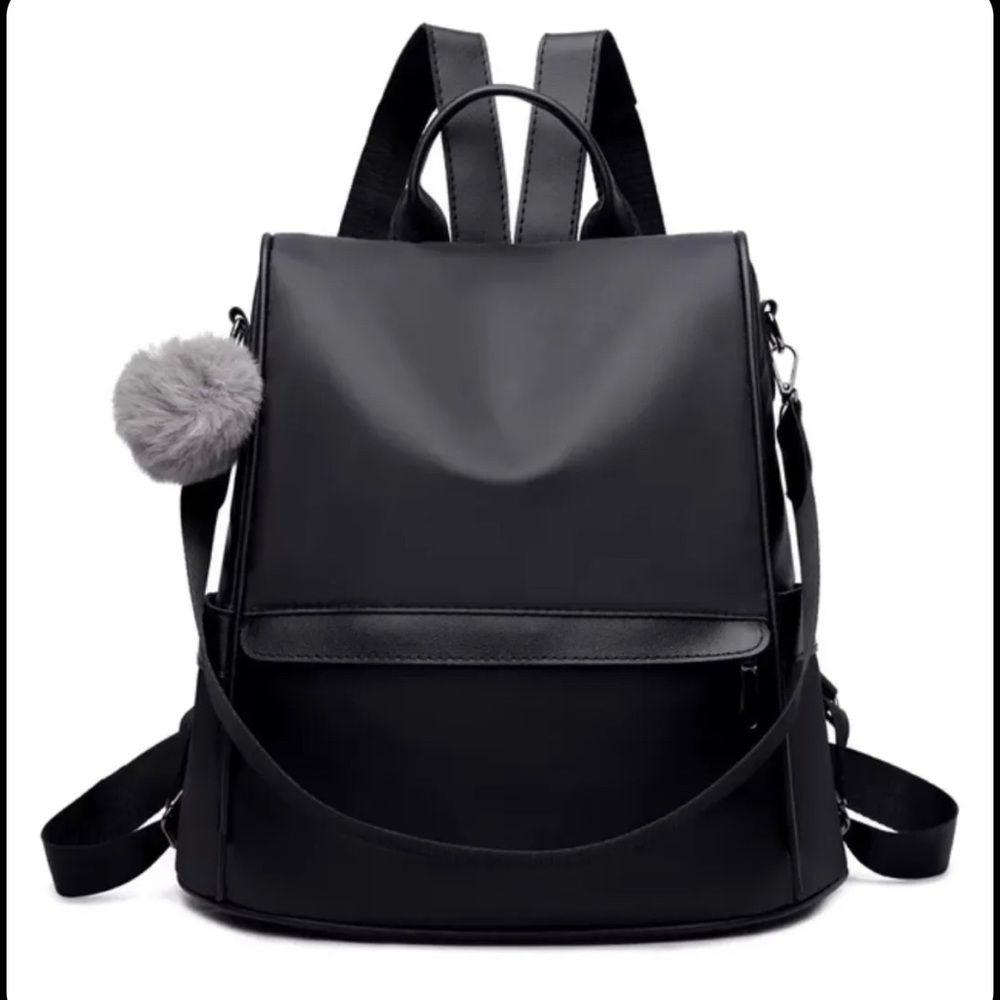 Backpack for women new black with free keychain